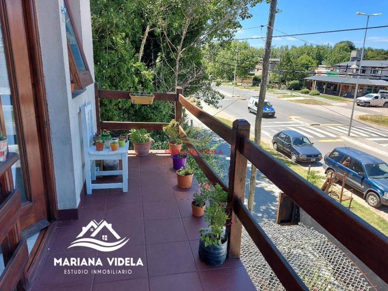 DEPARTAMENTO A LA VENTA - VALERIA DEL MAR - 3 AMBIENTES (FRENTE)