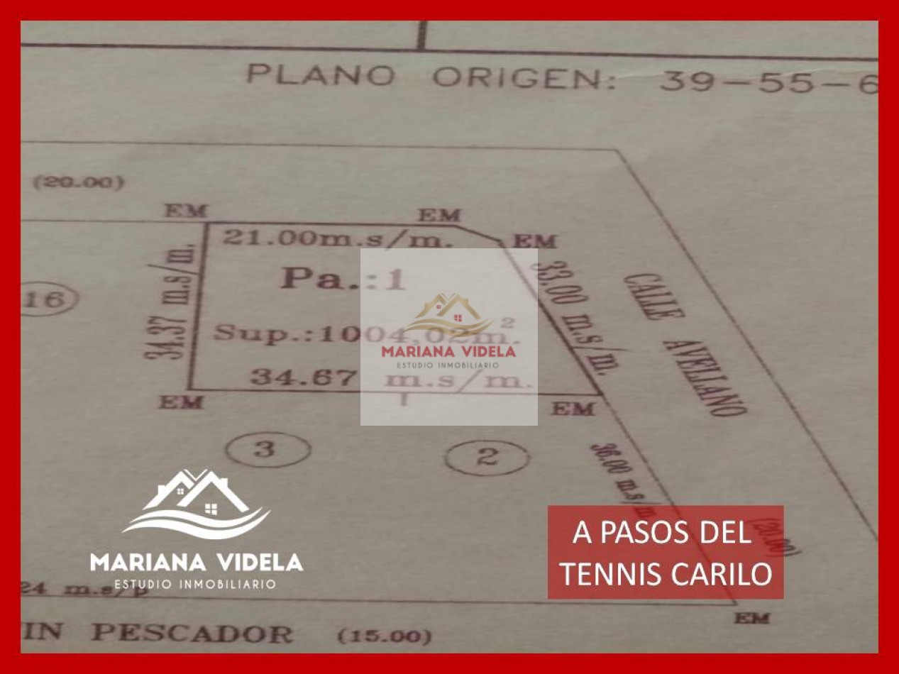 Terreno en venta en Carilo. Zona 2. A solo pasos del Tennis.